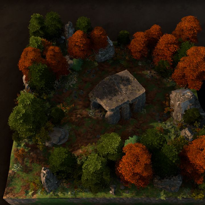 Dolmen Forest Clearing