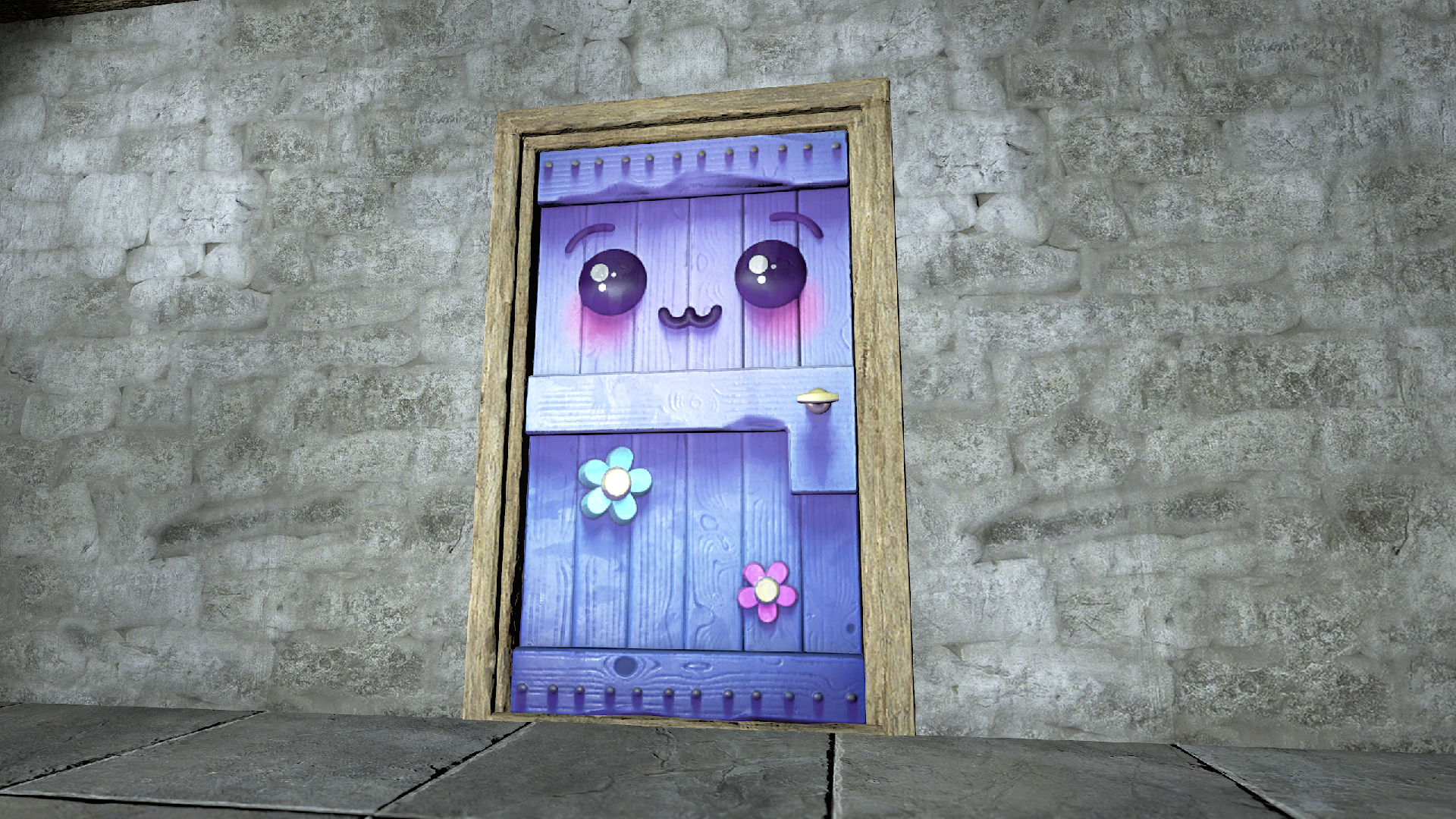 Kawaii Wooden Door thumbnail 3