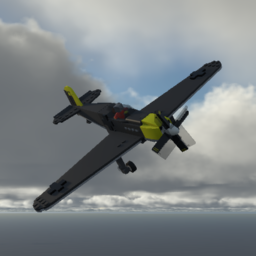 Zlin Z-226 Retro Sky Team German paint (Yellow-Gray)