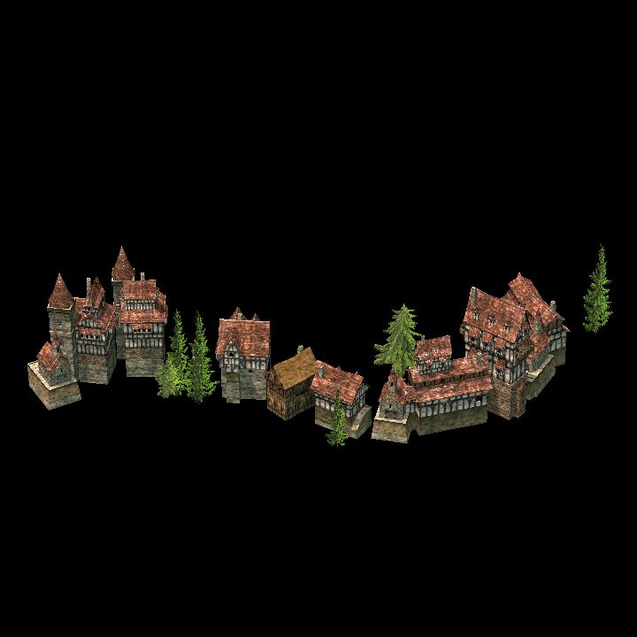 Overworld streets - freehand 3