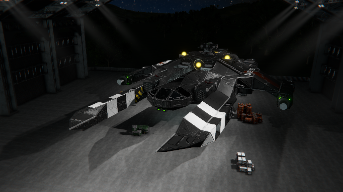 UES - Delta Mk II A Class Gunship