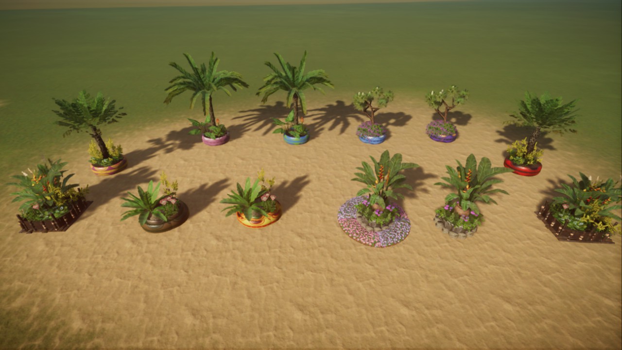 Flower decoration tree