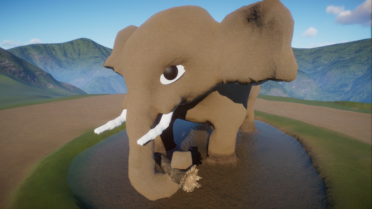 Elephant statue