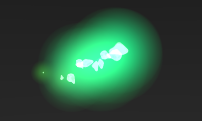 Shadow Hunter green VFX for Class Gem