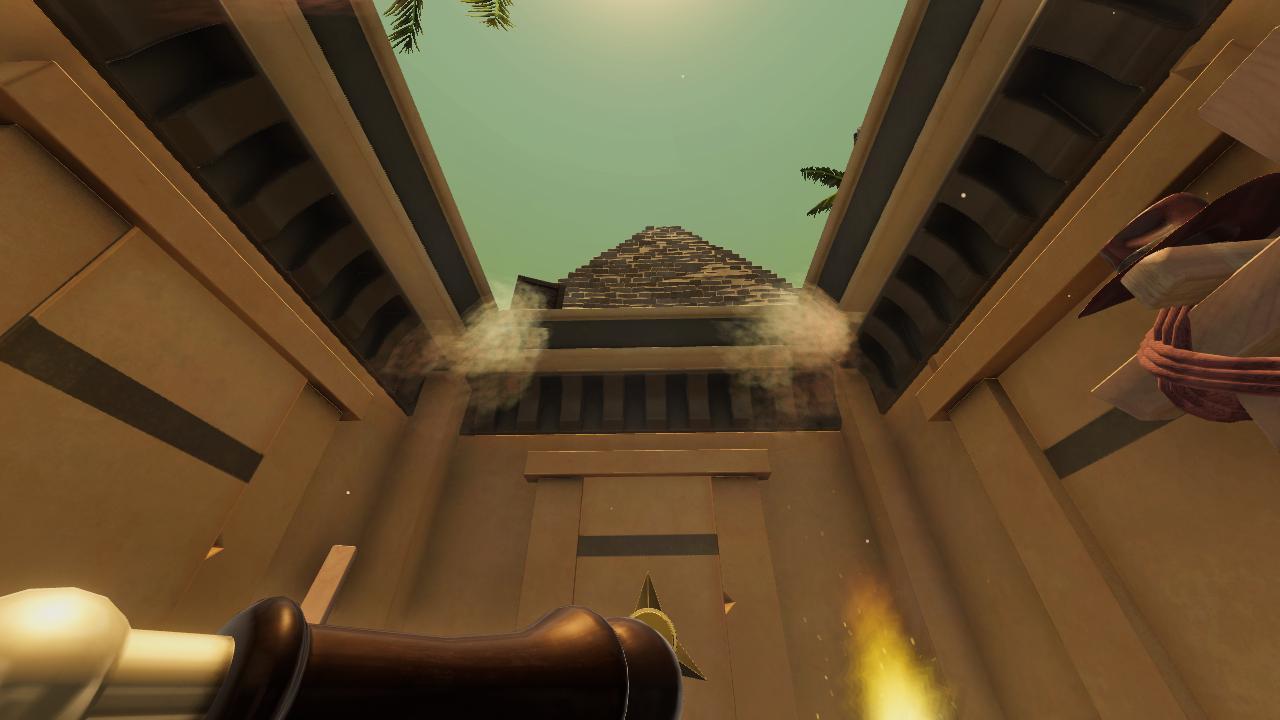 Hallway to the Pyramid