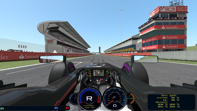 Test pretemporada F1 2017 b1