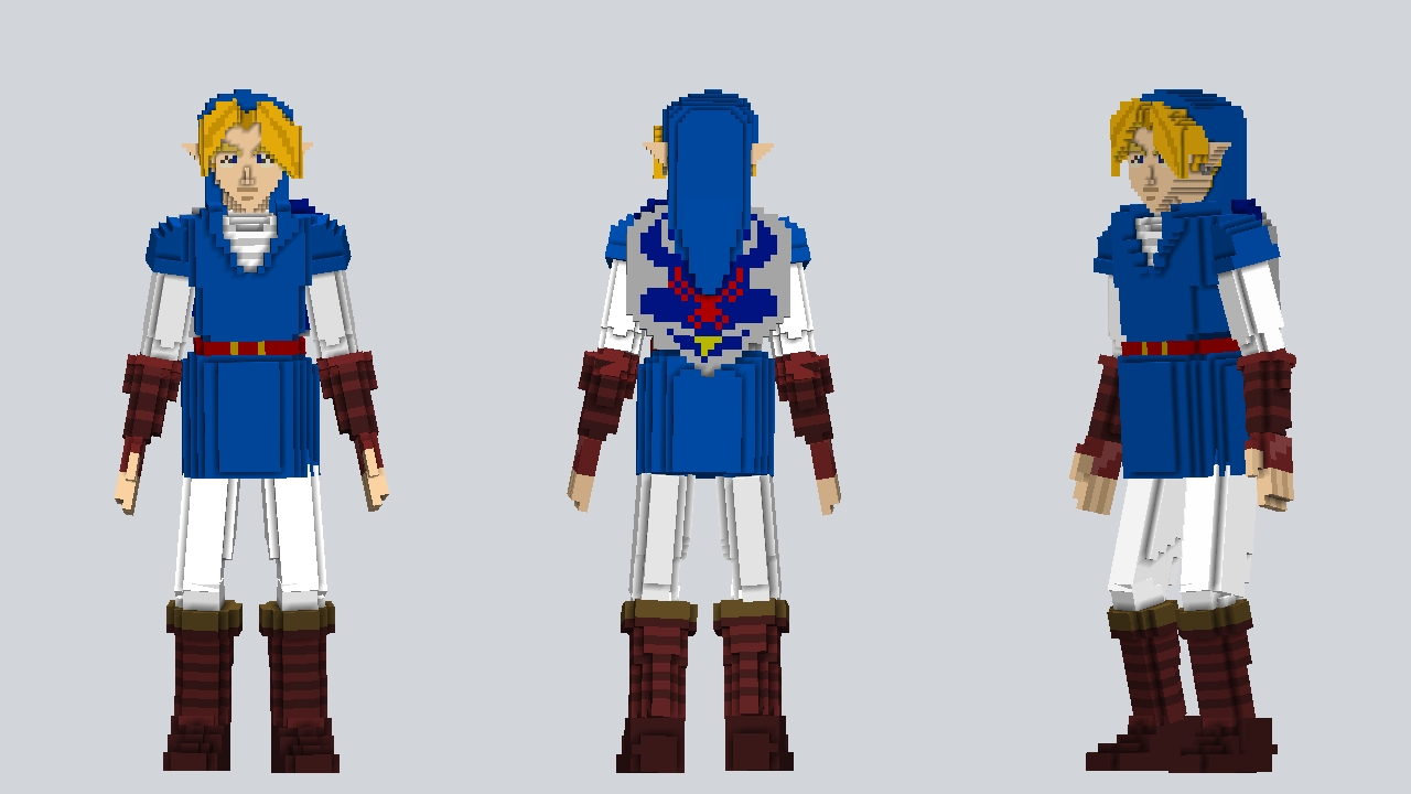 Link The Legend of Zelda Water Tunic