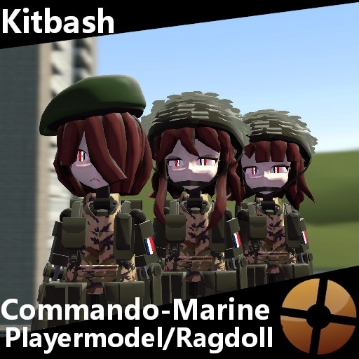 [Kitbash] Commando-Marine Playermodel/Ragdoll