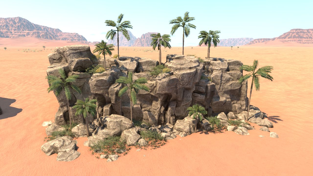 Scrubland Wall