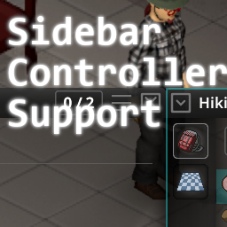 Sidebar Controller Support – Project Zomboid Mod