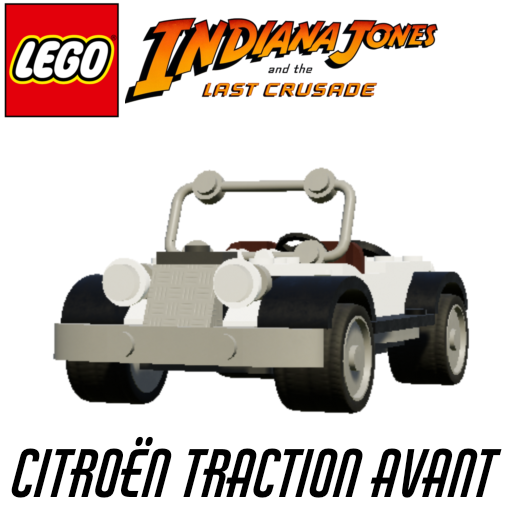 LEGO® Indiana Jones™ Citroen 11 Legere Cabriolet 77012