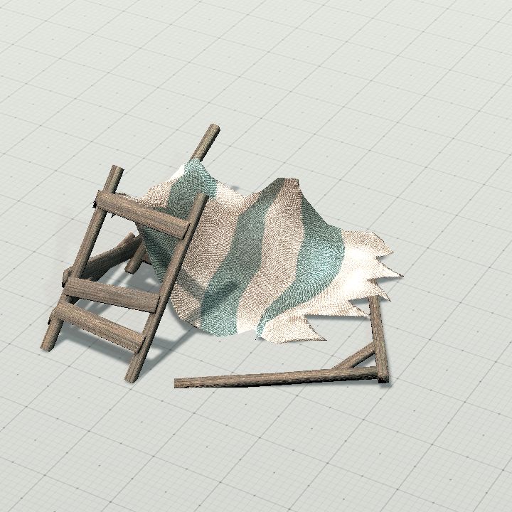 Broken Market Stall #3