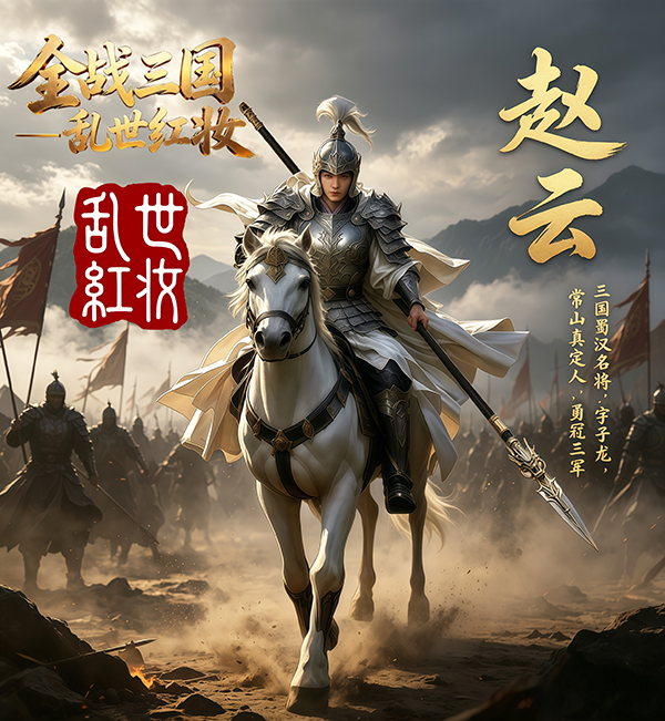 【乱世红妆｜赵云立绘重制 MOD】Ladies of Turbulent Times | Zhao Yun Portrait Remastered MOD