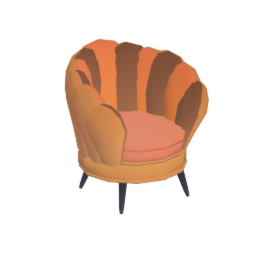 70's Retro cozy chair