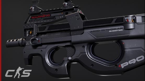 P90 | TYPE 01 (Fixed the  PBR range)