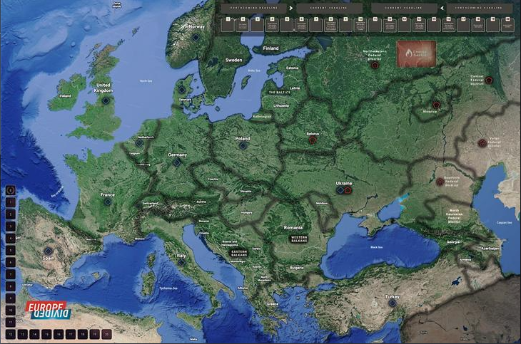 Europe Divided - Alt Map