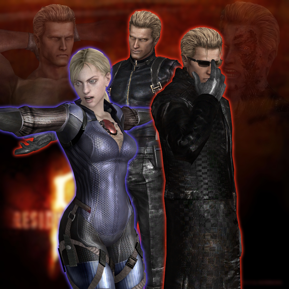 Wesker / Jill SNPCs - Resident Evil 5