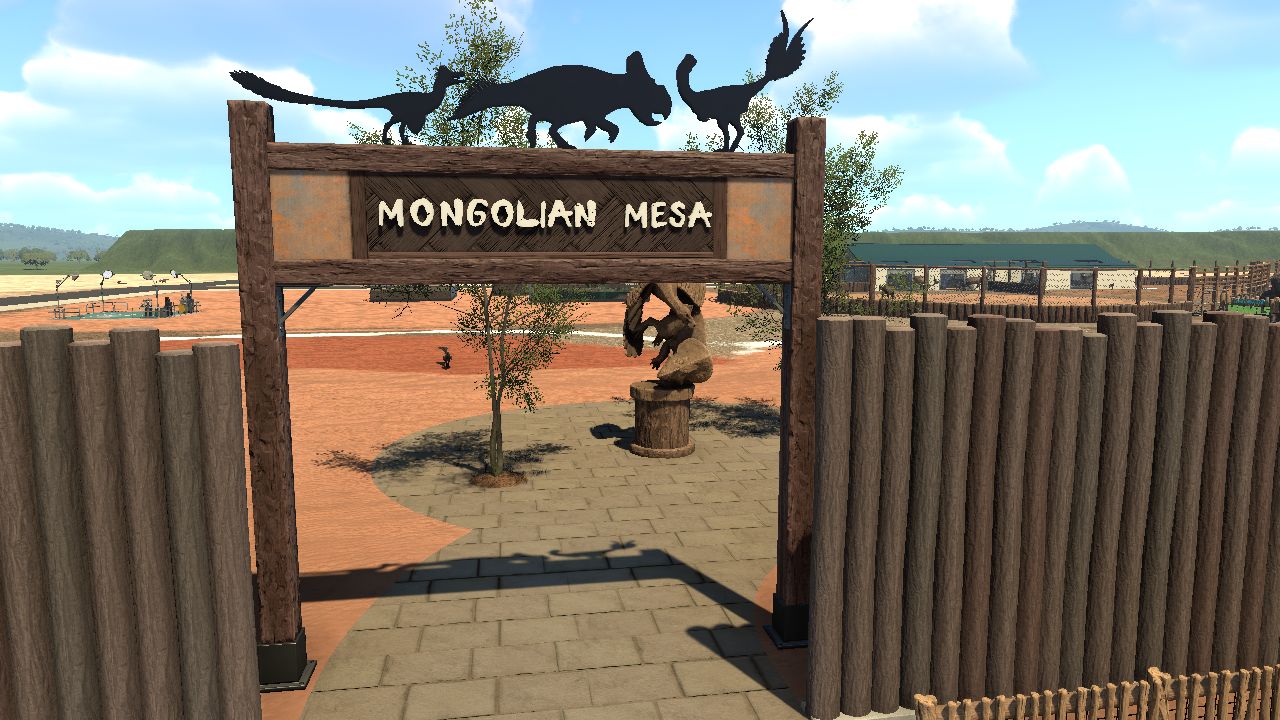 Mongolian Mesa Entrance