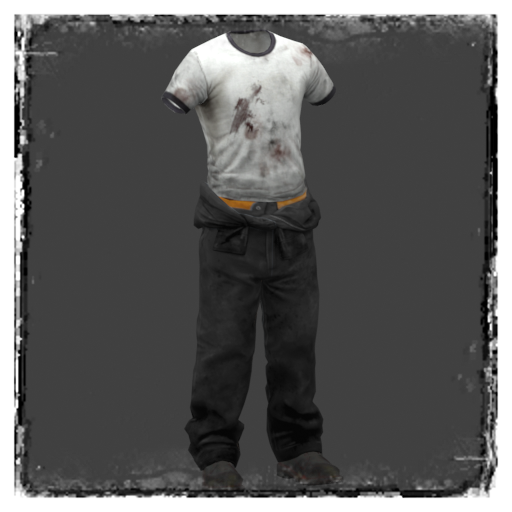 Ellis Body - Black Coveralls, White Shirt v2
