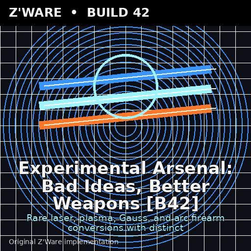Z'Ware Experimental Arsenal: Bad Ideas, Better Weapons [B42]