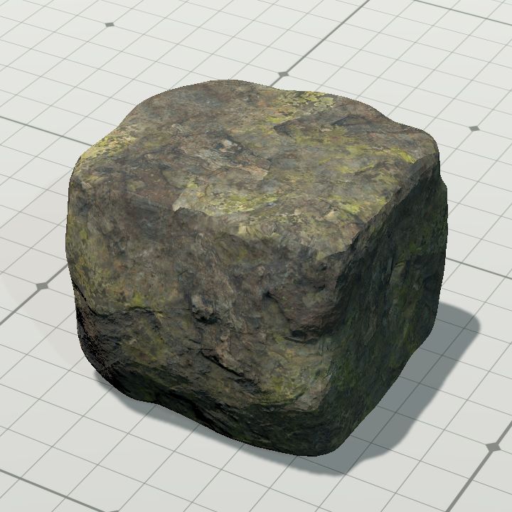 Boulder rocks D - slab horiz 3