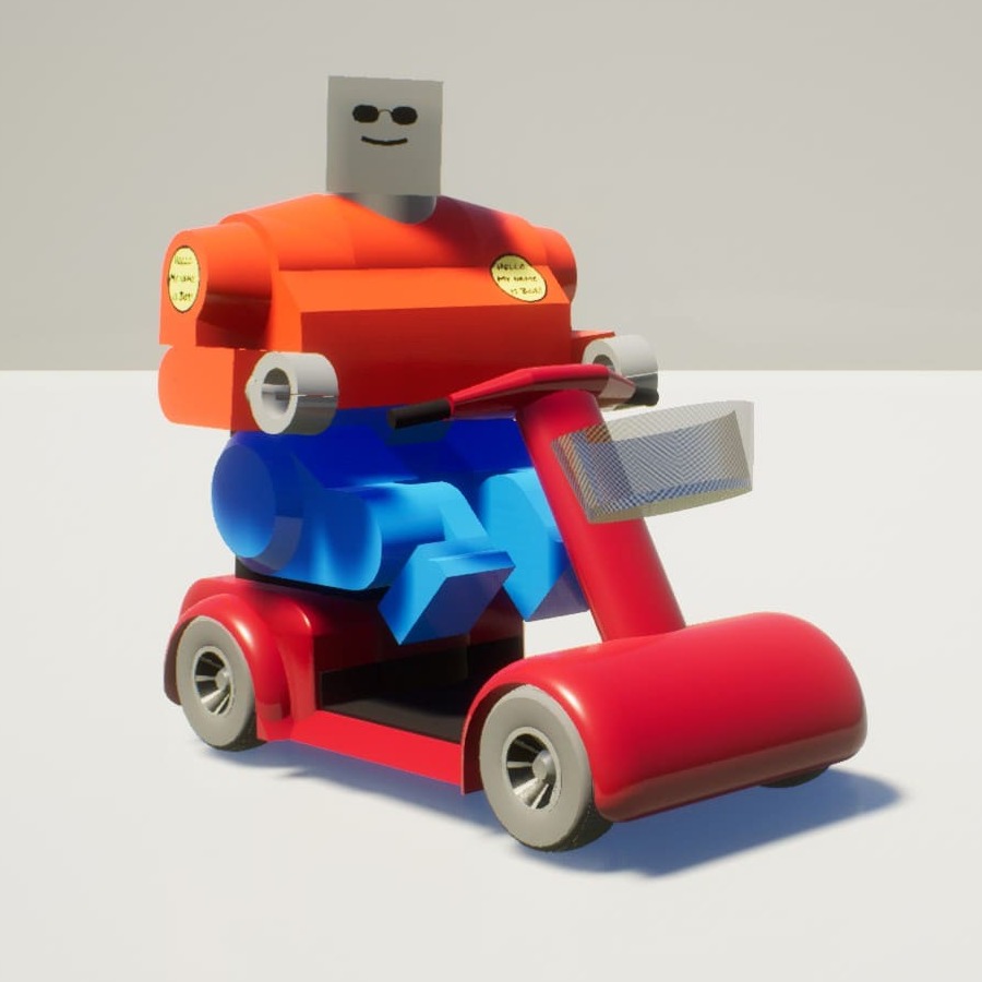 Mobility Scooter (Average American)