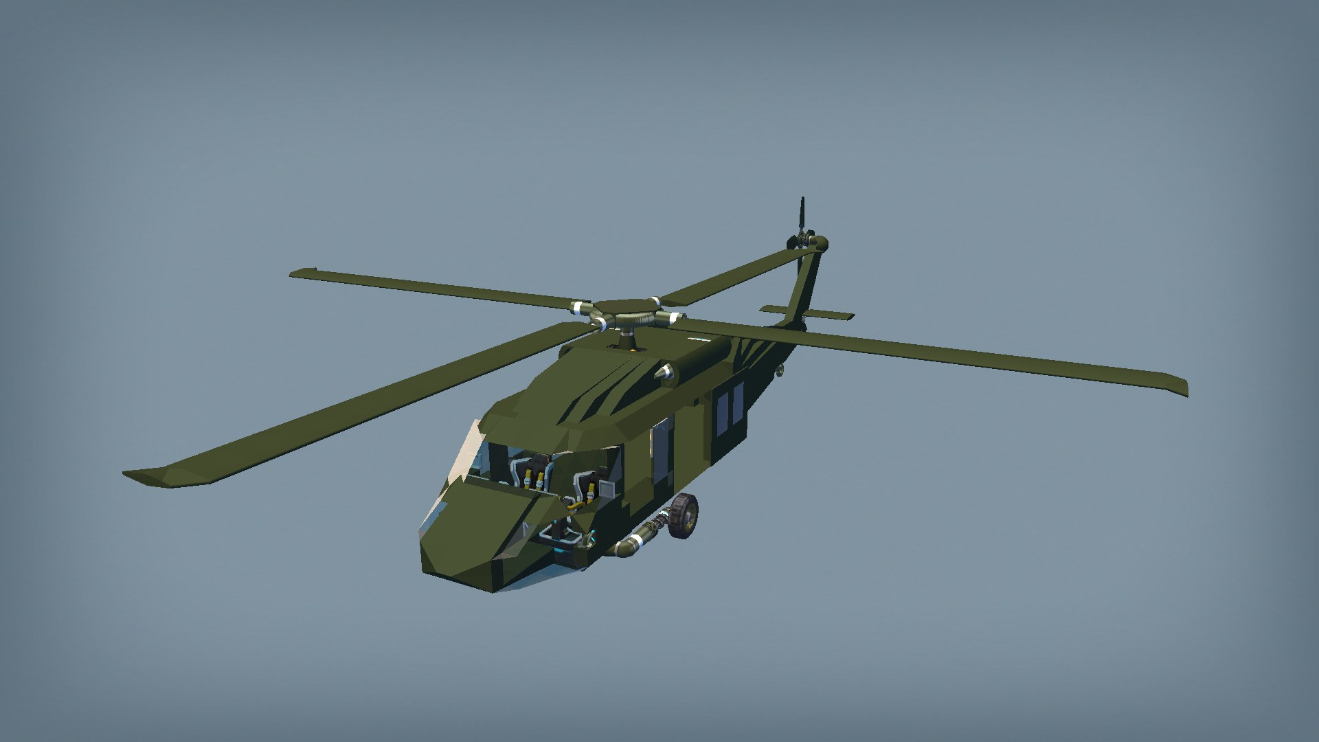 Helicopter Black Hawk
