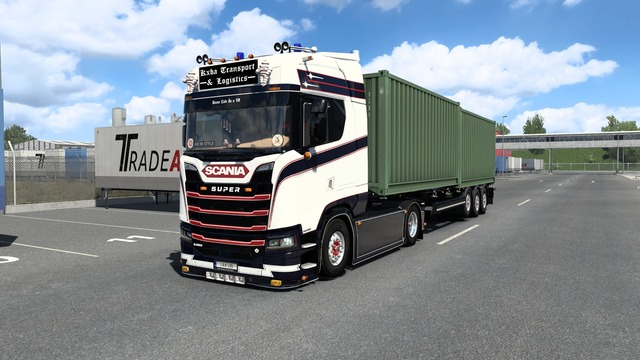 Dark&White Holland Style Paintjob Scania S preview