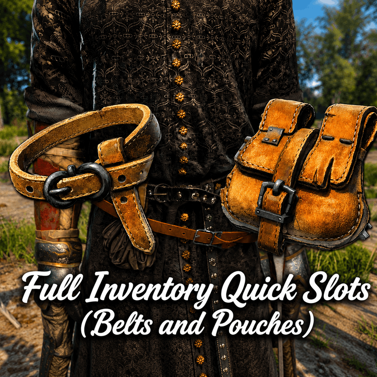 Full Inventory Quick Slots (Belts and Pouches)