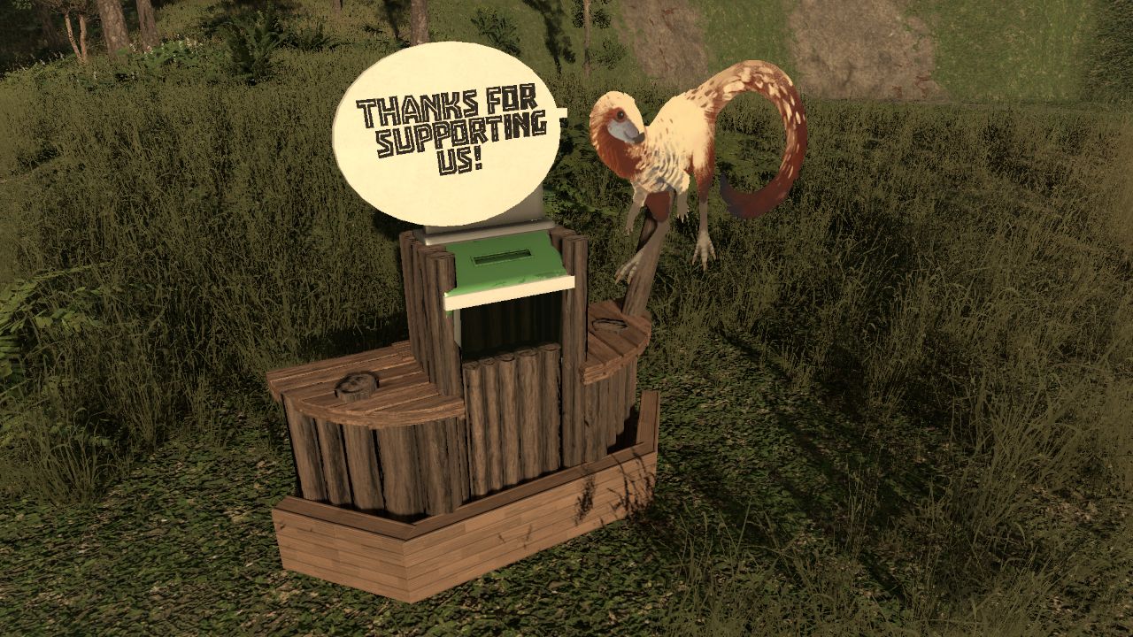 Leaellynasaura "Thank You" Donation Box