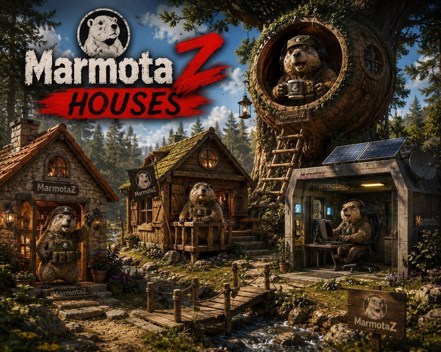 MarmotaZ Houses