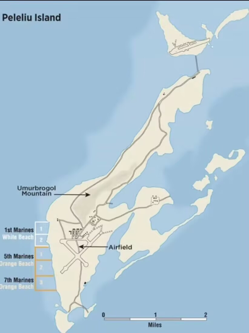 贝里琉岛战役 Battle of Berry lsland [Map]