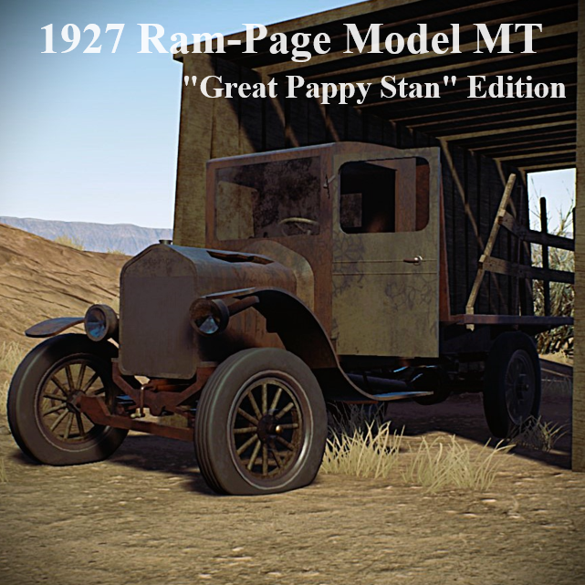 1927 Ram-Page Model MT - "Great Pappy Stan" Edition