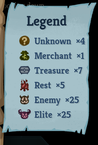 Map Legend Count