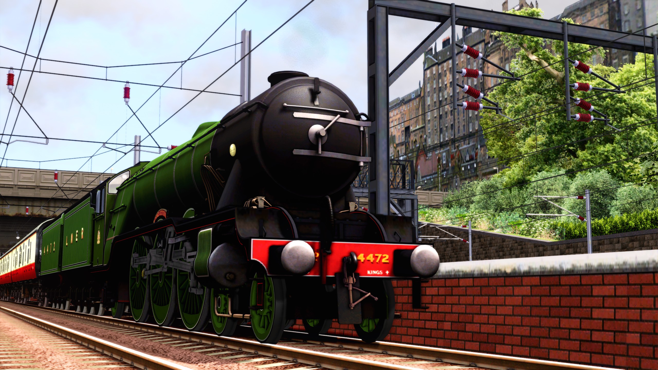 Scotsman railtour to Springburn