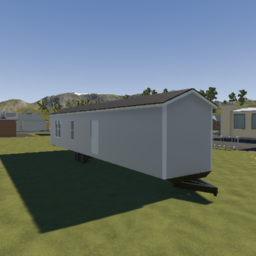 8x48 mobile home (unfurnished fema trailer)
