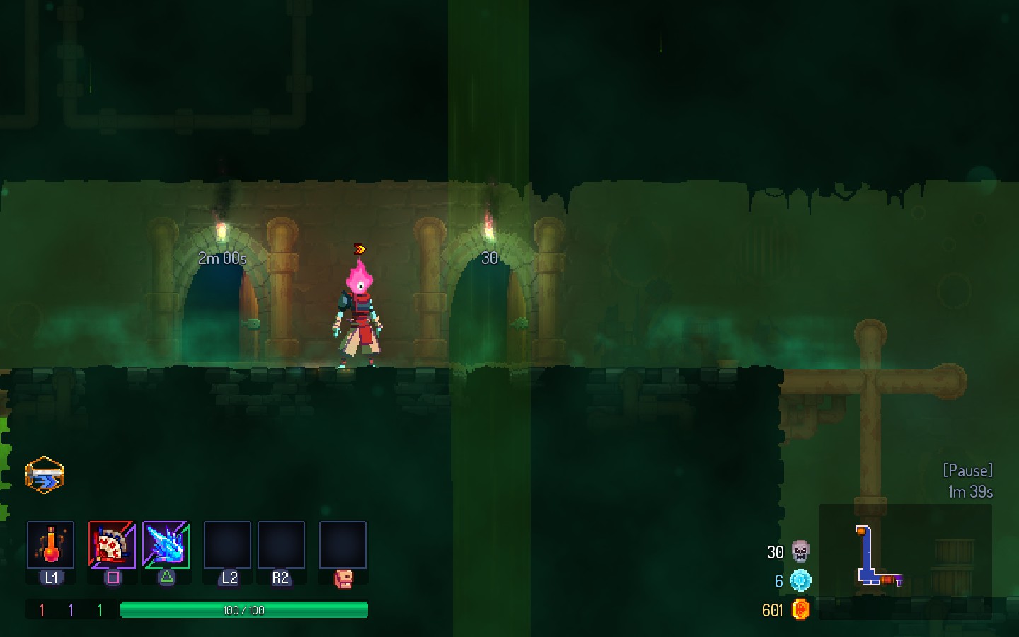 Геймплей Dead Cells