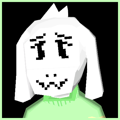 UNDERTALE - Lowpoly Asriel (Playermodel/Ragdoll) preview