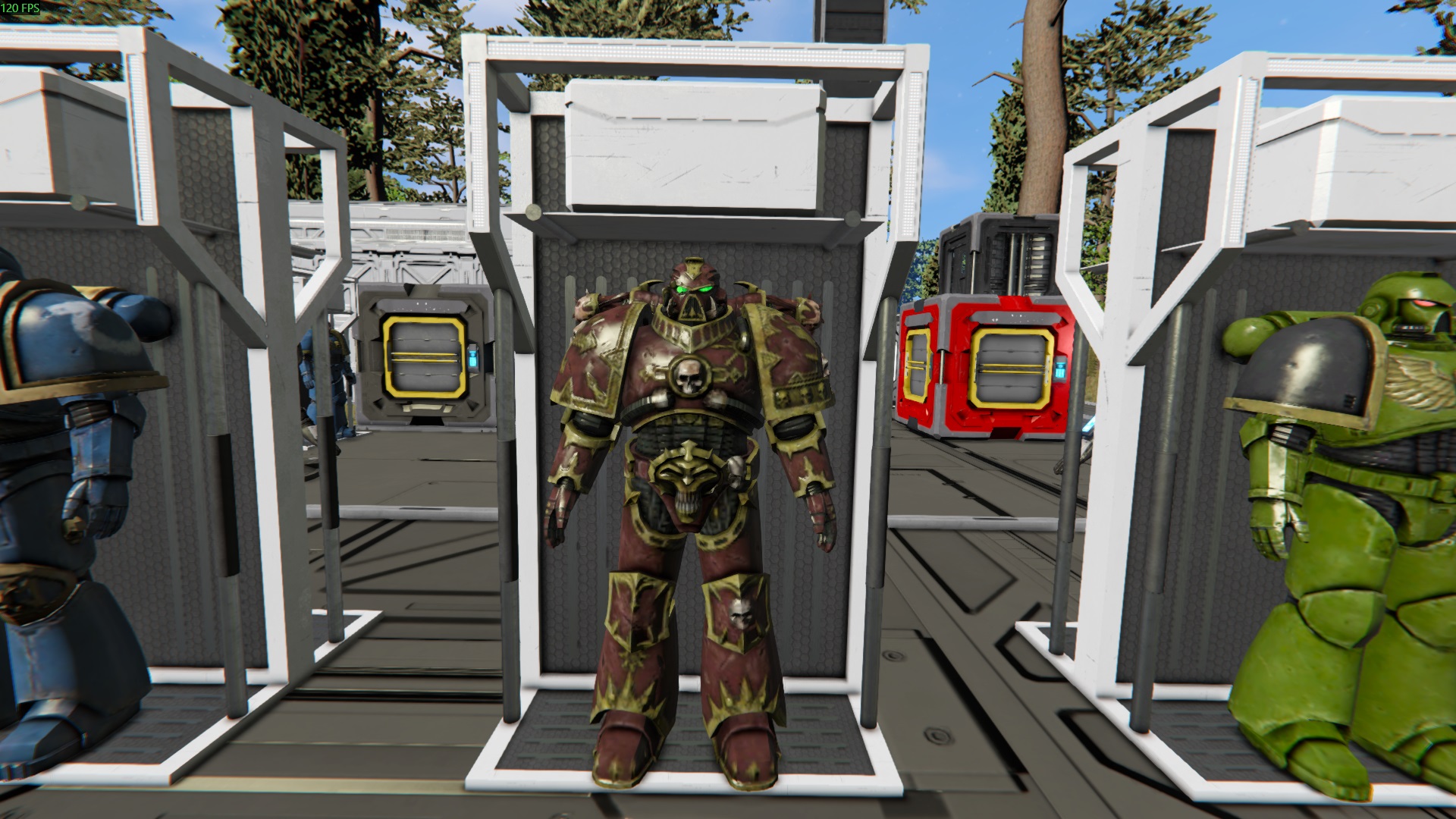 Warhammer 40k World Eater Swappable suit