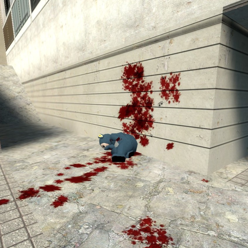 Slendytubbies Inspired Blood
