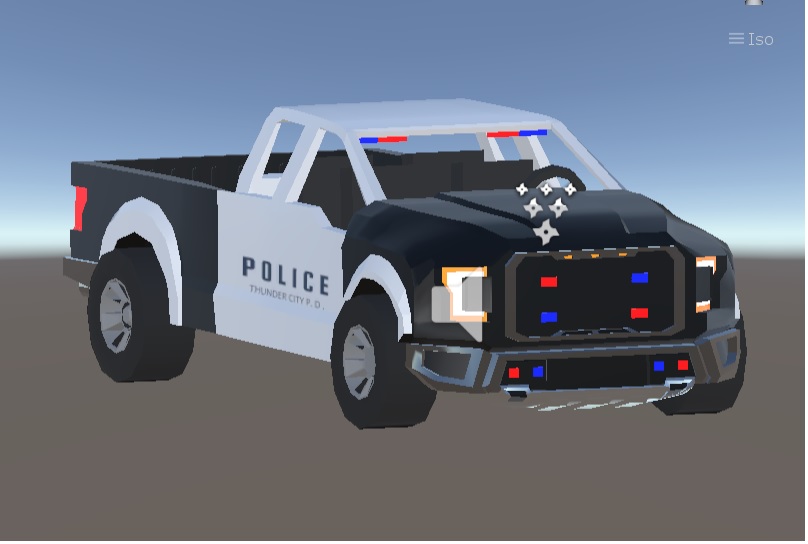 Thunder City Police and Game Warden Vehicles – Unturned Mod