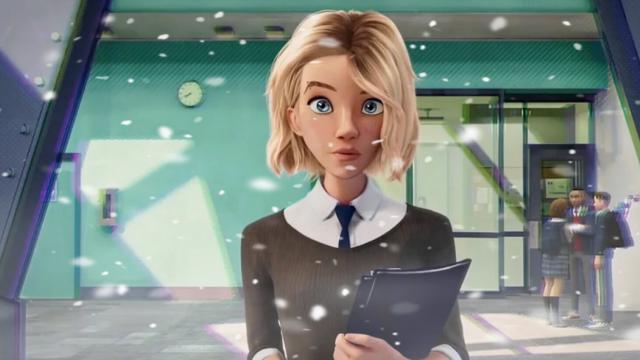 R-18 Gwen Stacy (Spiderman) Loading screen