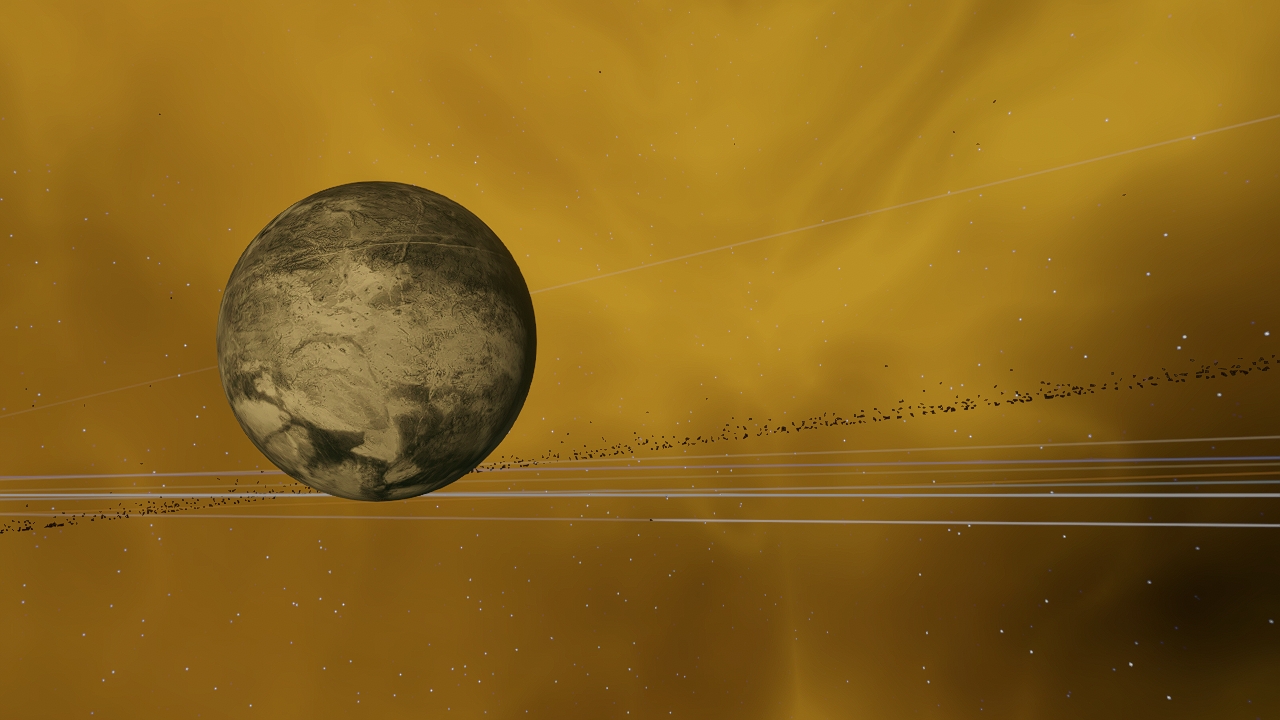 proto solarsystem [4 B YEARS AGO HADEON EON]