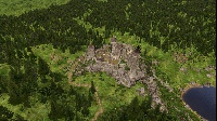 1400 AD Restored Castle.