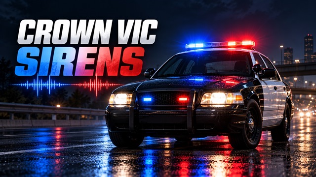 Crown Victoria Sirens - Whelen Cencom preview