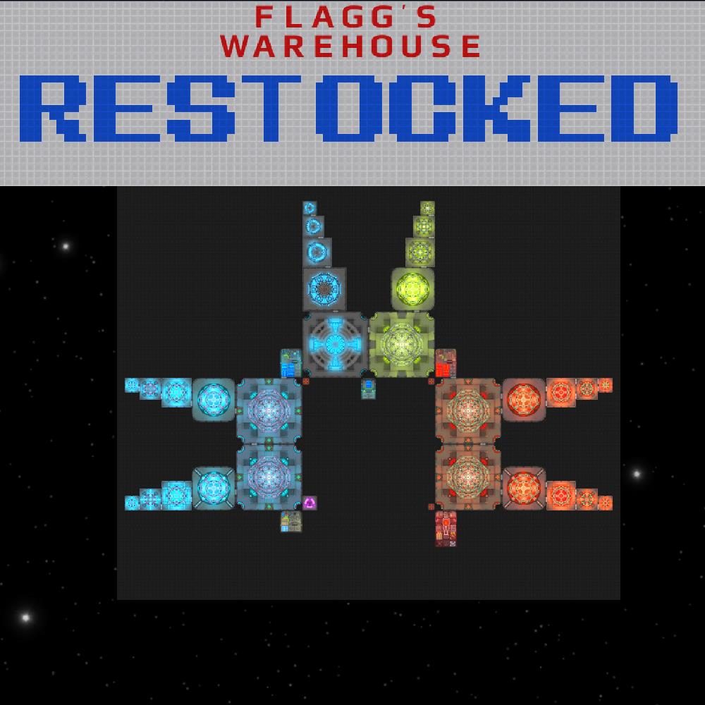 Flagg's warehouse: Restocked