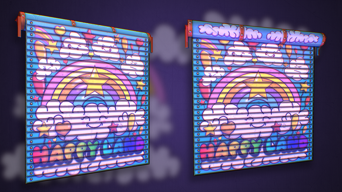 HappyLand Garage Door