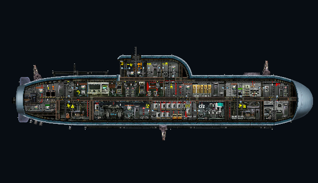 Dugong Mk25-1 (beginner friendly) – Barotrauma Mod