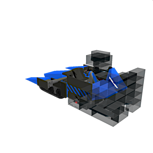 SnowMobile X Blue