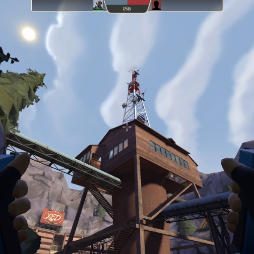 Arena_watchtower but arena mode doesn't suck to play – Team Fortress 2 Mod